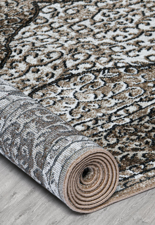 LYCRA EF01A BROWN L.GREY 5 carpet-room